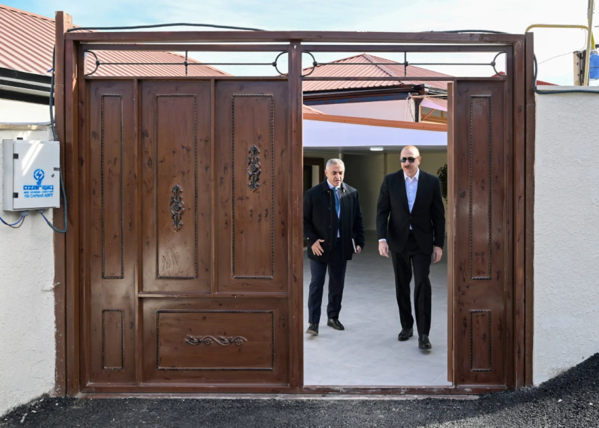 Prezident İlham Əliyev Xankəndinin Kərkicahan qəsəbəsində oldu - YENİLƏNDİ — 4