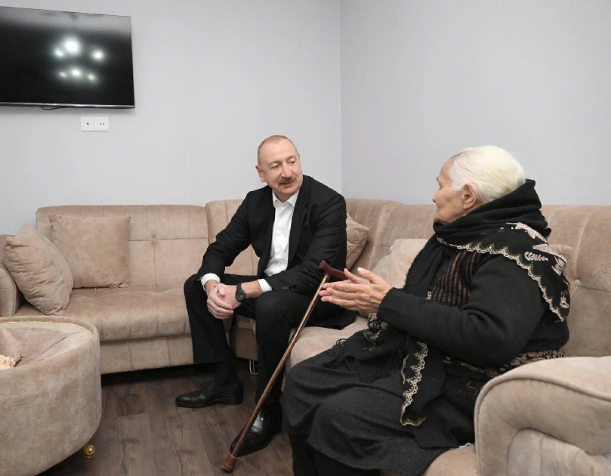 Prezident İlham Əliyev Xankəndinin Kərkicahan qəsəbəsində oldu - YENİLƏNDİ — 5