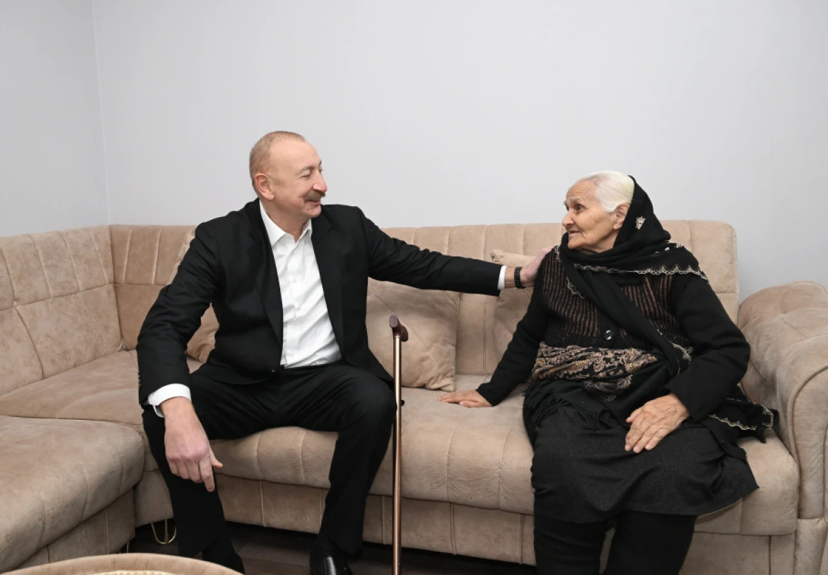 Prezident İlham Əliyev Xankəndinin Kərkicahan qəsəbəsində oldu - YENİLƏNDİ — 6