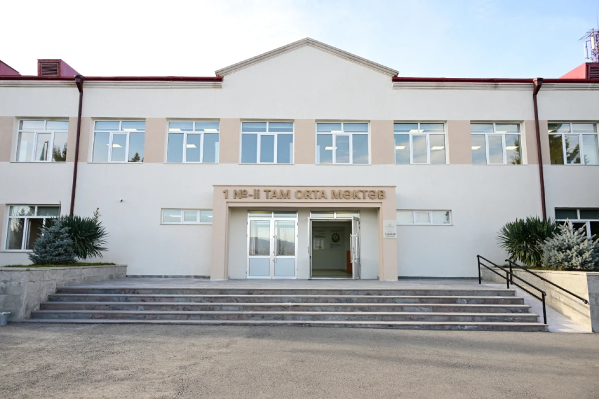Kərkicahan qəsəbə 1 nömrəli tam orta məktəbin binası əsaslı təmirdən sonra istifadəyə verildi - YENİLƏNDİ — 4