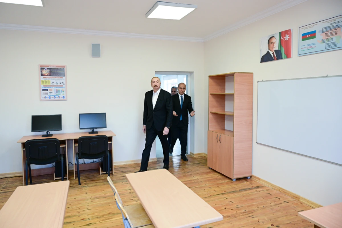 Kərkicahan qəsəbə 1 nömrəli tam orta məktəbin binası əsaslı təmirdən sonra istifadəyə verildi - YENİLƏNDİ — 6