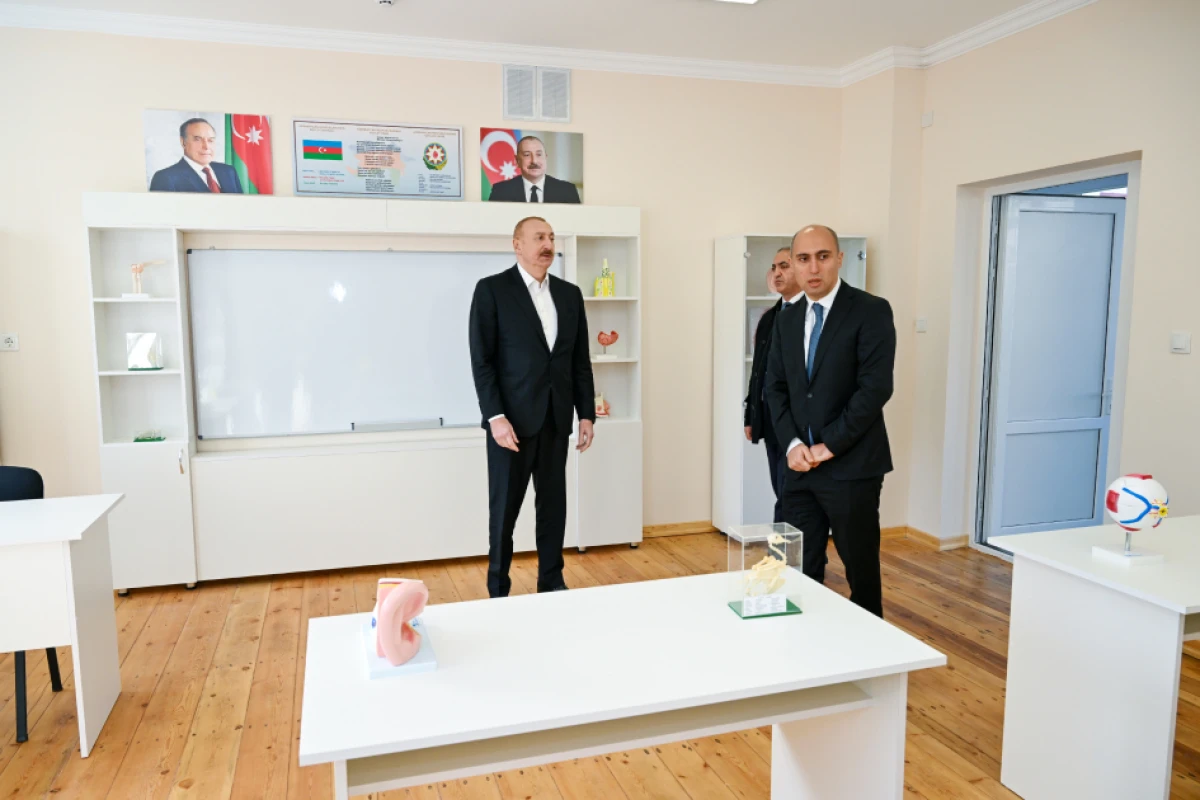 Kərkicahan qəsəbə 1 nömrəli tam orta məktəbin binası əsaslı təmirdən sonra istifadəyə verildi - YENİLƏNDİ — 8