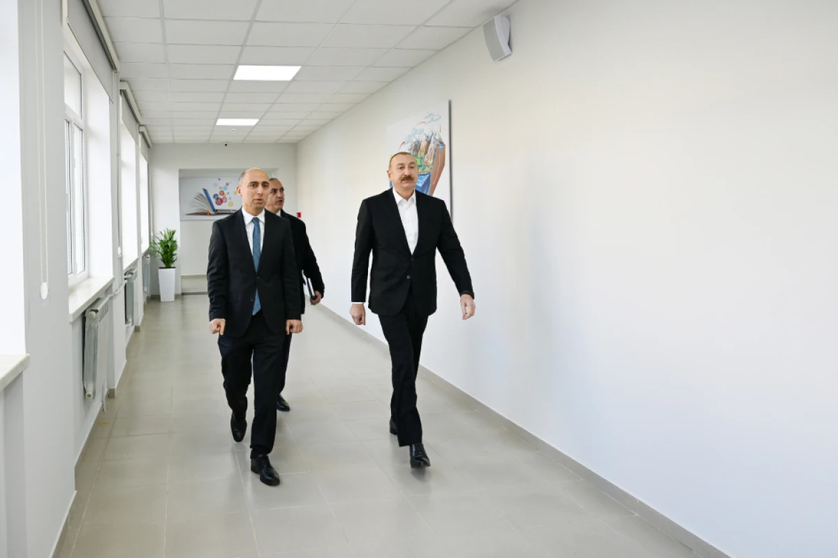Kərkicahan qəsəbə 1 nömrəli tam orta məktəbin binası əsaslı təmirdən sonra istifadəyə verildi - YENİLƏNDİ — 9