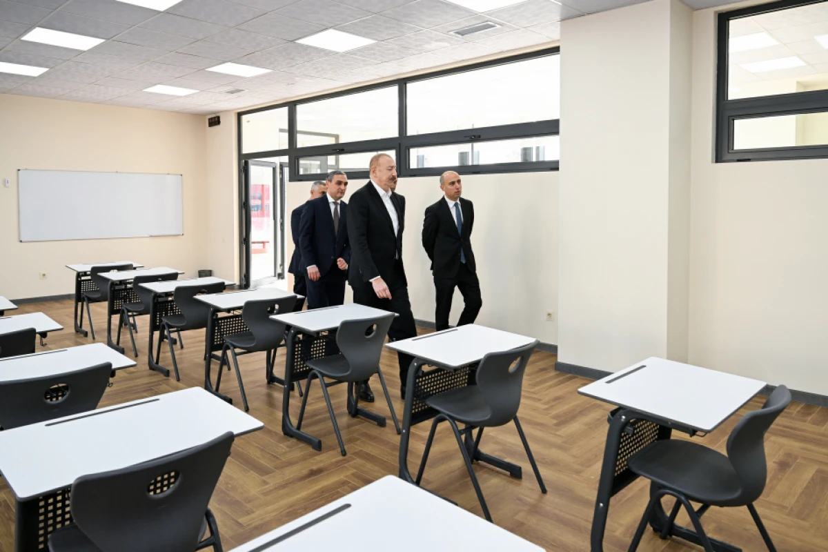 Qarabağ Universitetinin Biznes və iqtisadiyyat fakültəsinin binasının açılışı oldu - YENİLƏNDİ — 7