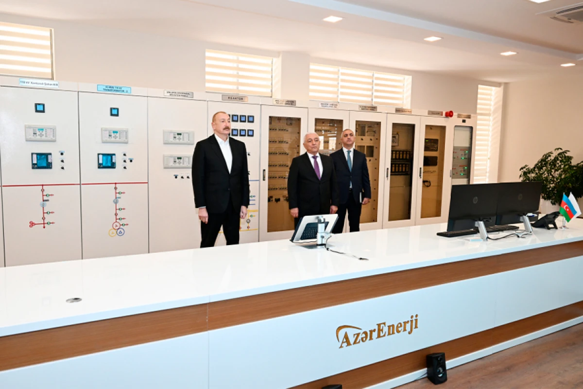 “Xankəndi-1” elektrik yarımstansiyası istismara verildi