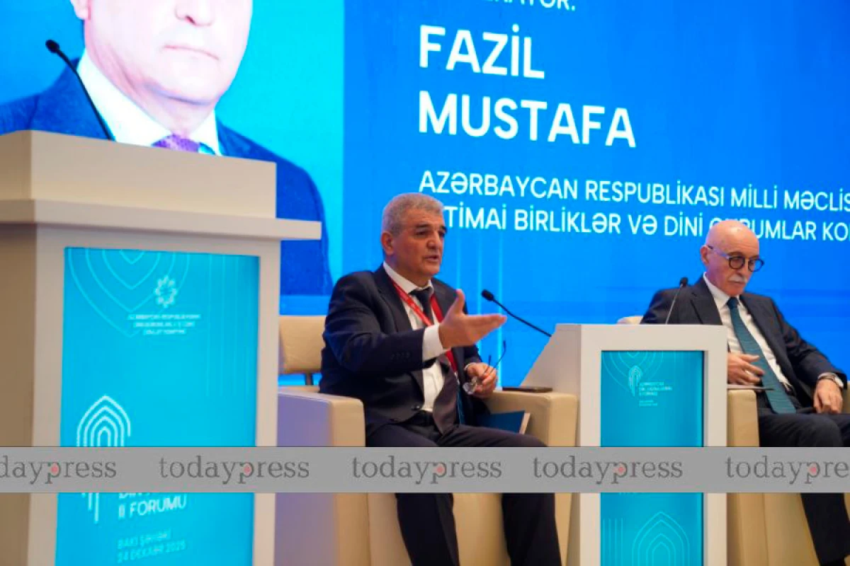 Fazil Mustafa: “Texnologiya inkişaf edir, amma dini dialoq geri qalır”