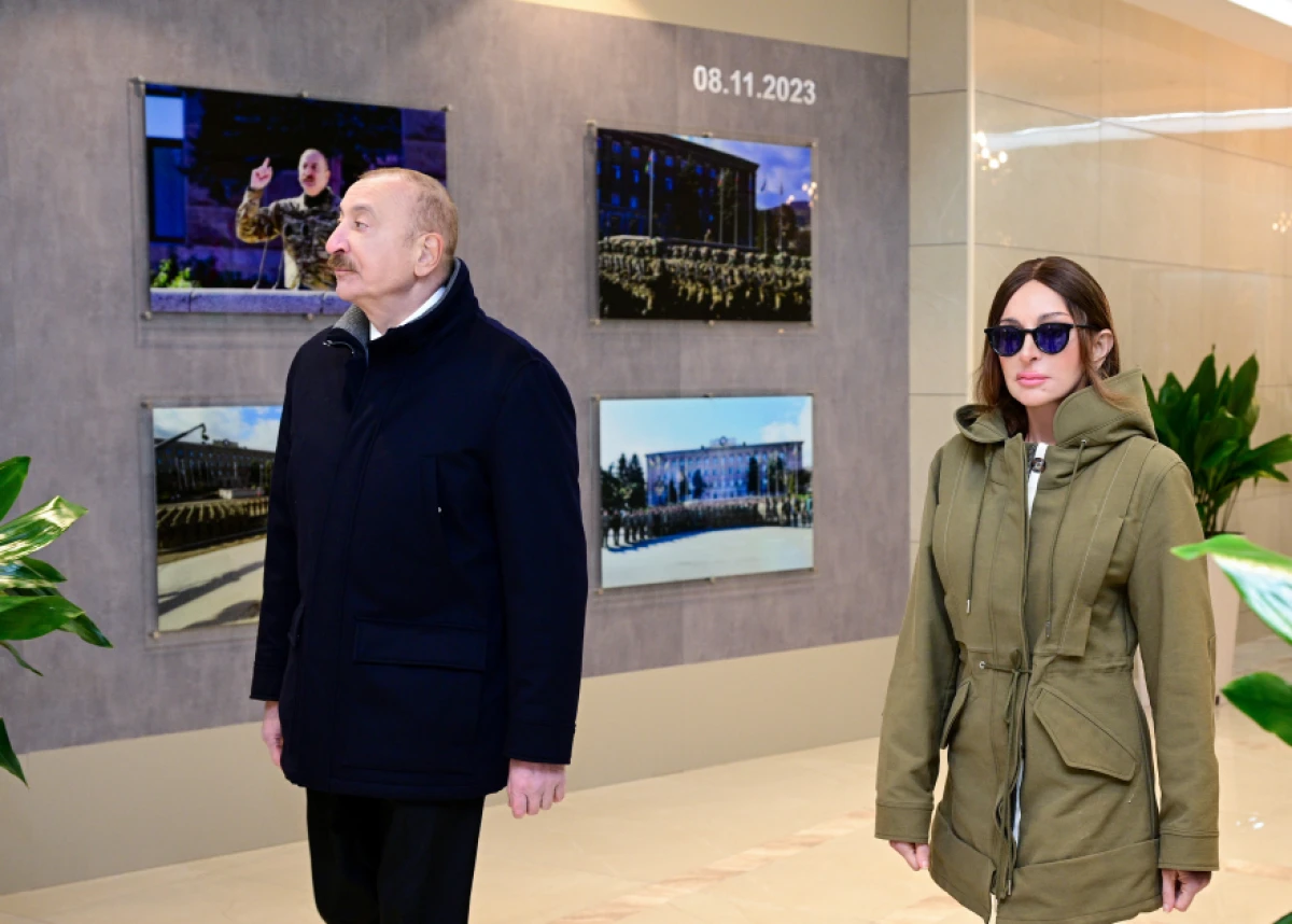 İlham Əliyev Xankəndidə Zəfər parkının açılışında iştirak etdi - YENİLƏNDİ — 7