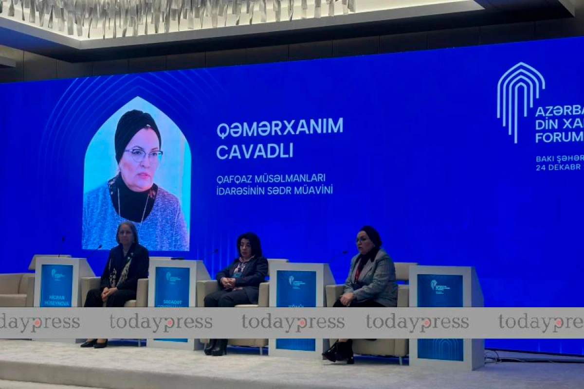 Qəmərxanım Cavadlı: “Gender bərabərliyi 1400 il öncə həllini tapıb”