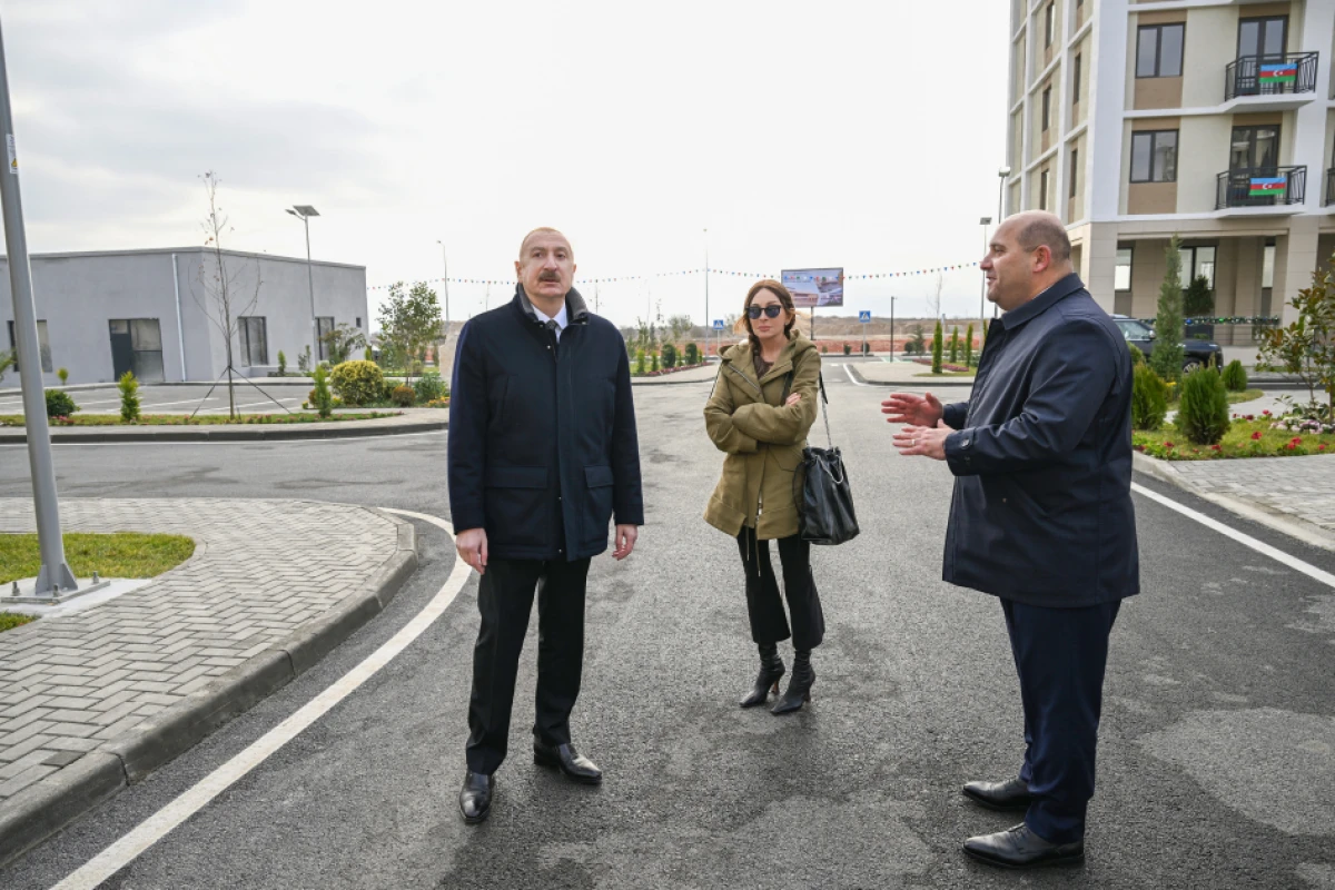 İlham Əliyev Ağdamda 2-ci yaşayış kompleksinin açılışında iştirak etdi - YENİLƏNDİ 2 — 1