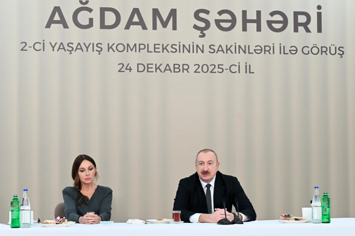 Prezident: İşğal dövründə Ağdam demək olar ki, urbisidə məruz qalmışdır