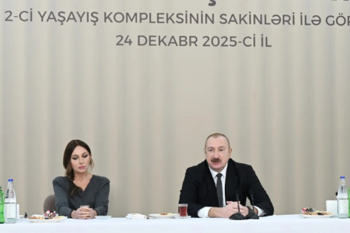 Azərbaycan Prezidenti: "Bax, bunu mən bir də deyirəm, ayıq olmalıyıq"