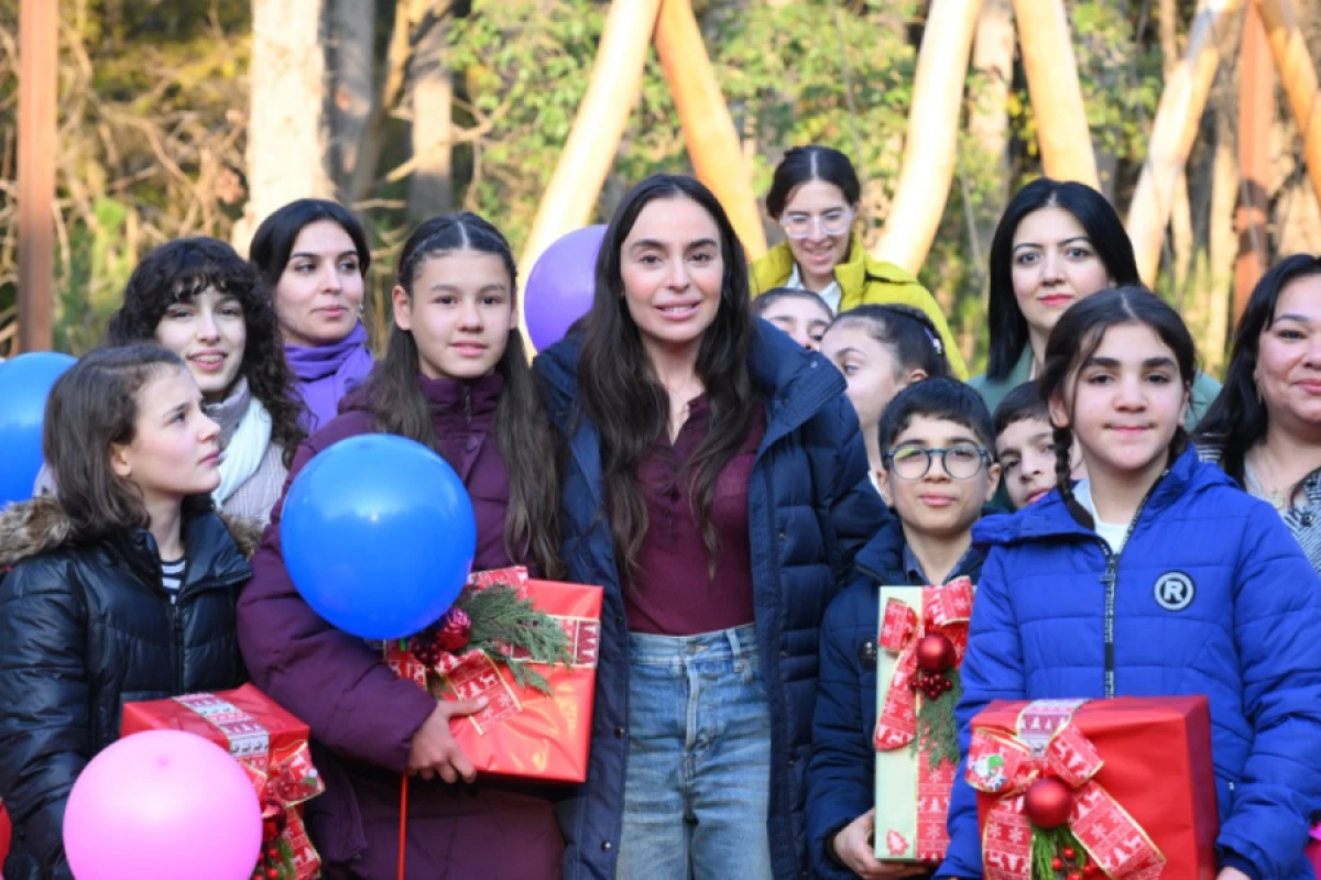 Leyla Əliyeva uşaqlar üçün təşkil olunan tədbirdə iştirak etdi