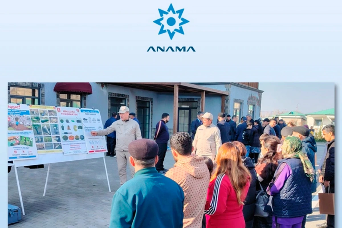 ANAMA Xocalıya köçən sakinlərə maarifləndirmə tədbiri keçdi