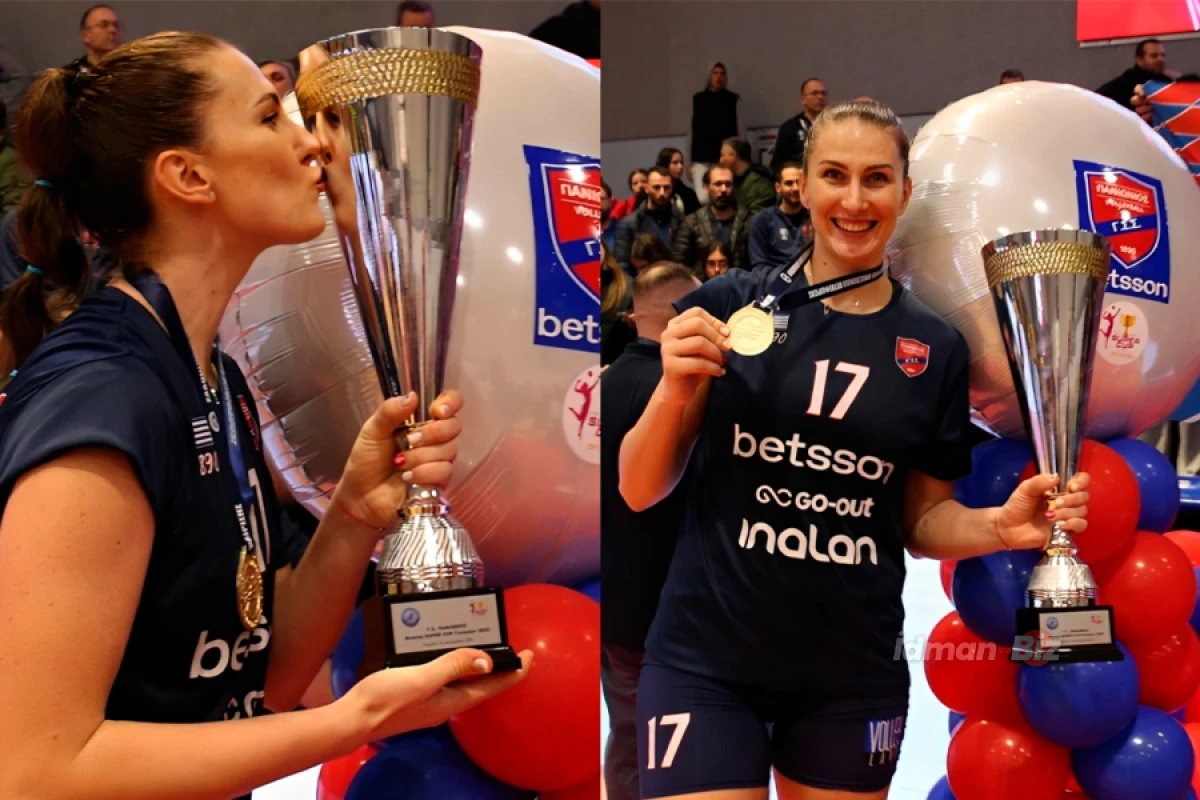 Azərbaycanlı voleybolçu Yunanıstanda titul əldə etdi