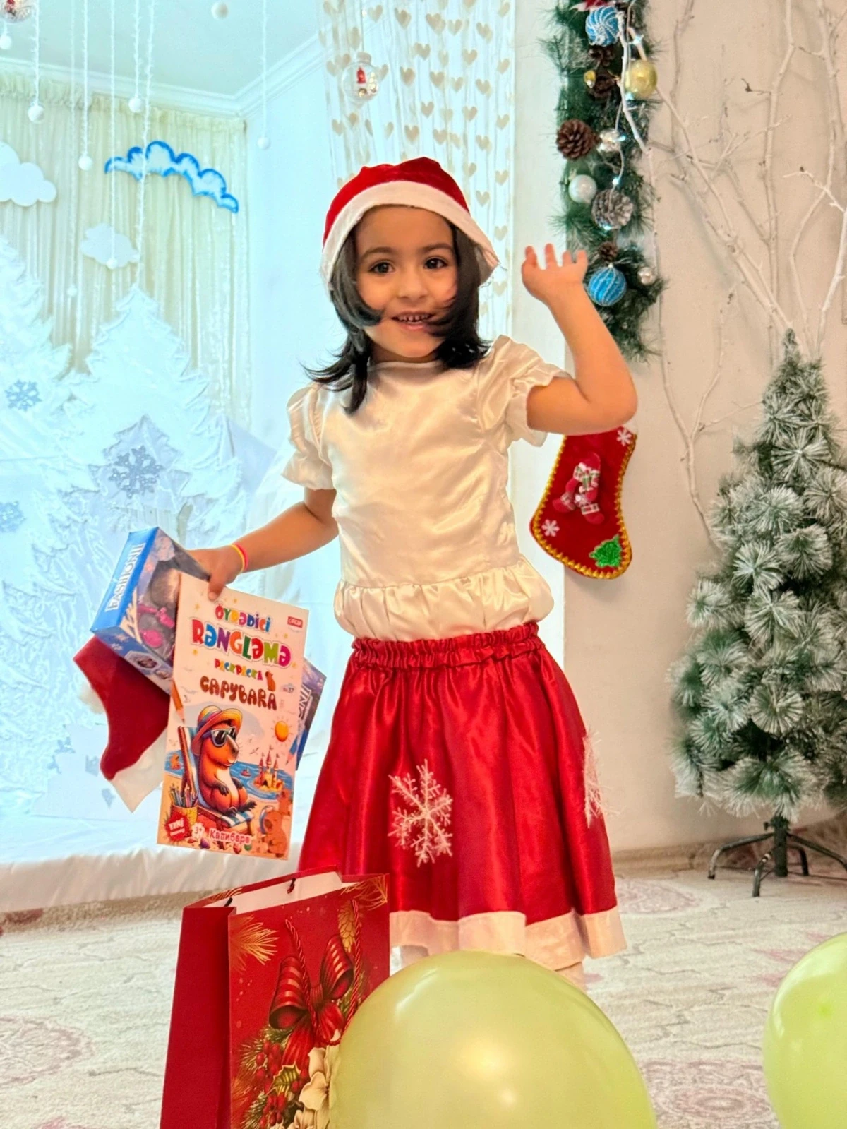Leyla Əliyevanın təşəbbüsü ilə Gəncədə uşaq evində Yeni il tədbiri keçirildi — 1