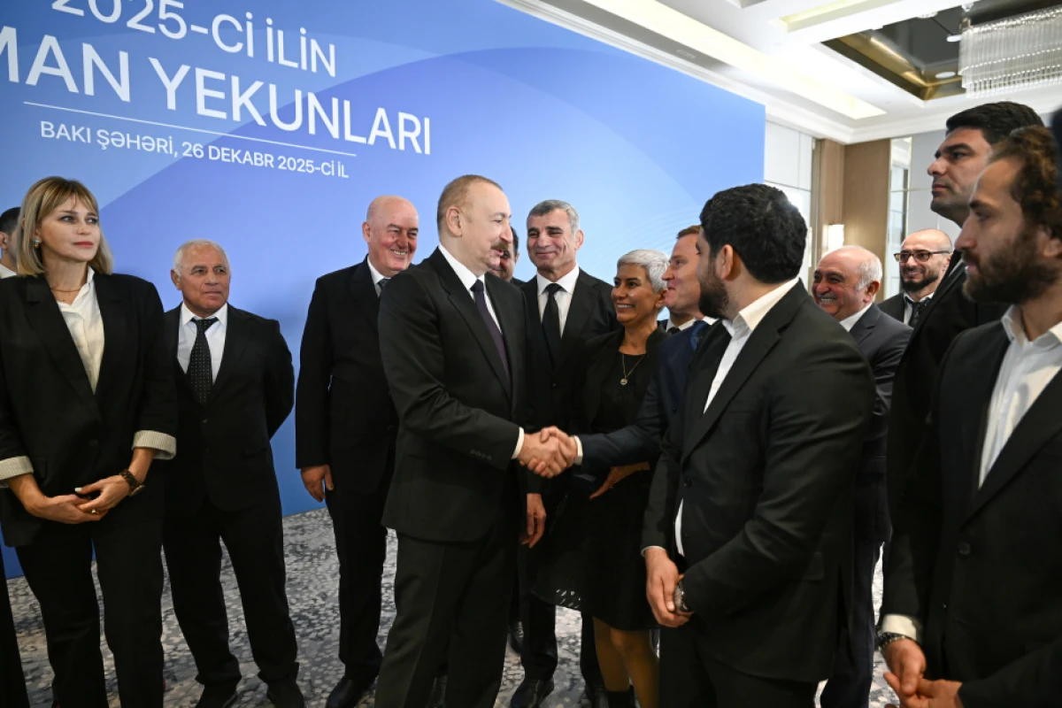 Prezident İlham Əliyev 2025-ci ilin idman yekunlarına həsr olunan mərasimdə iştirak etdi - YENİLƏNDİ — 1