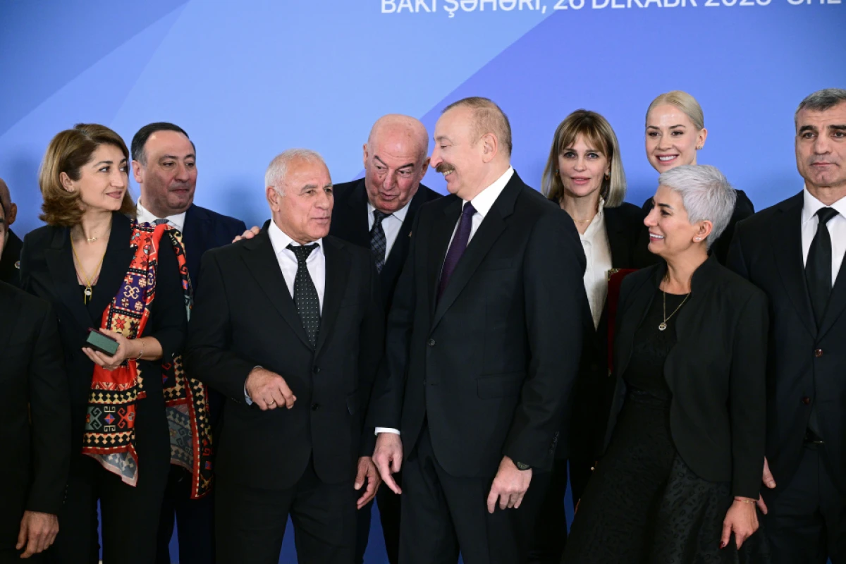 Prezident İlham Əliyev 2025-ci ilin idman yekunlarına həsr olunan mərasimdə iştirak etdi - YENİLƏNDİ — 3