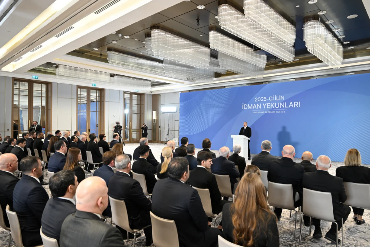 Prezident İlham Əliyev 2025-ci ilin idman yekunlarına həsr olunan mərasimdə iştirak etdi - YENİLƏNDİ — 6