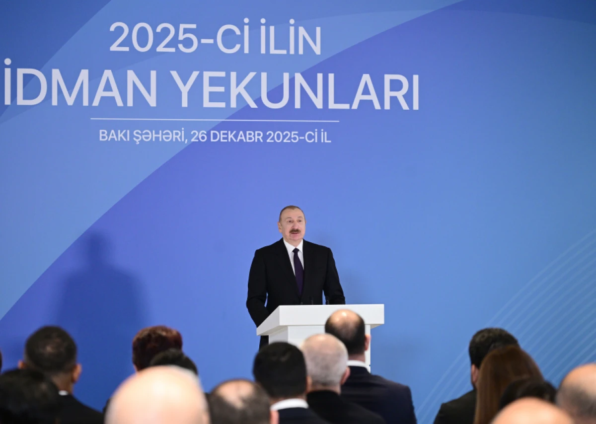 Prezident İlham Əliyev 2025-ci ilin idman yekunlarına həsr olunan mərasimdə iştirak etdi - YENİLƏNDİ — 9