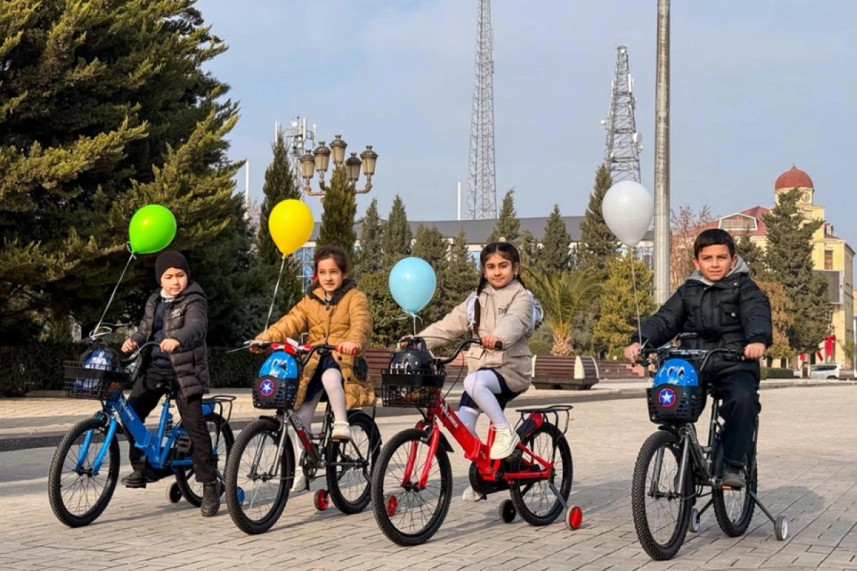 Leyla Əliyevanın təşəbbüsü ilə Yevlaxda Yeni il tədbiri keçirildi