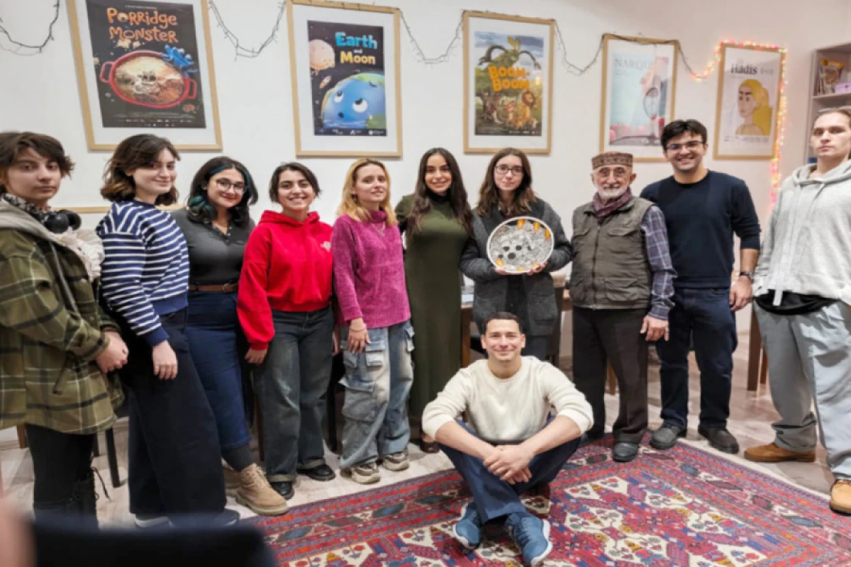 Leyla Əliyeva “ANİMAFİLM Studio”nun qonağı oldu