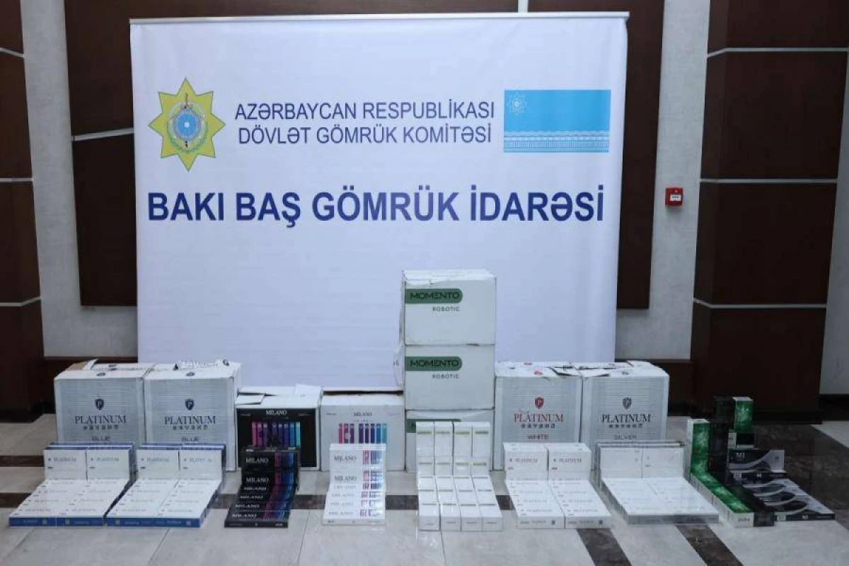 Ölkəyə qanunsuz yollarla gətirilən külli miqdarda siqaretin realizə edilməsinin qarşısı alındı