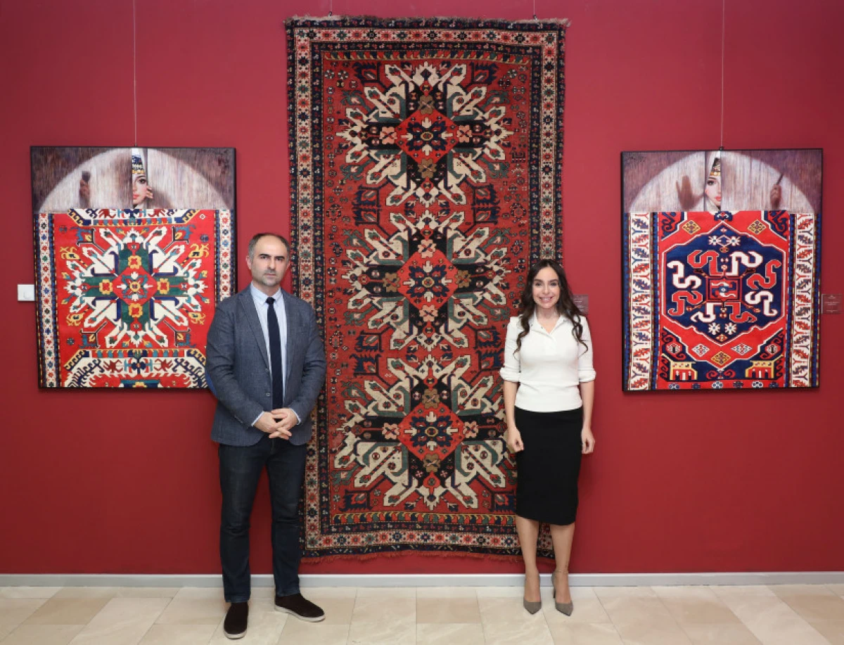 Leyla Əliyeva Azərbaycan Milli Xalça Muzeyini ziyarət etdi — 1