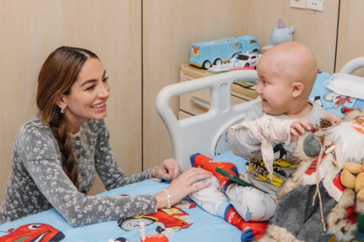 Arzu Əliyeva Milli Onkologiya Mərkəzindən paylaşım etdi