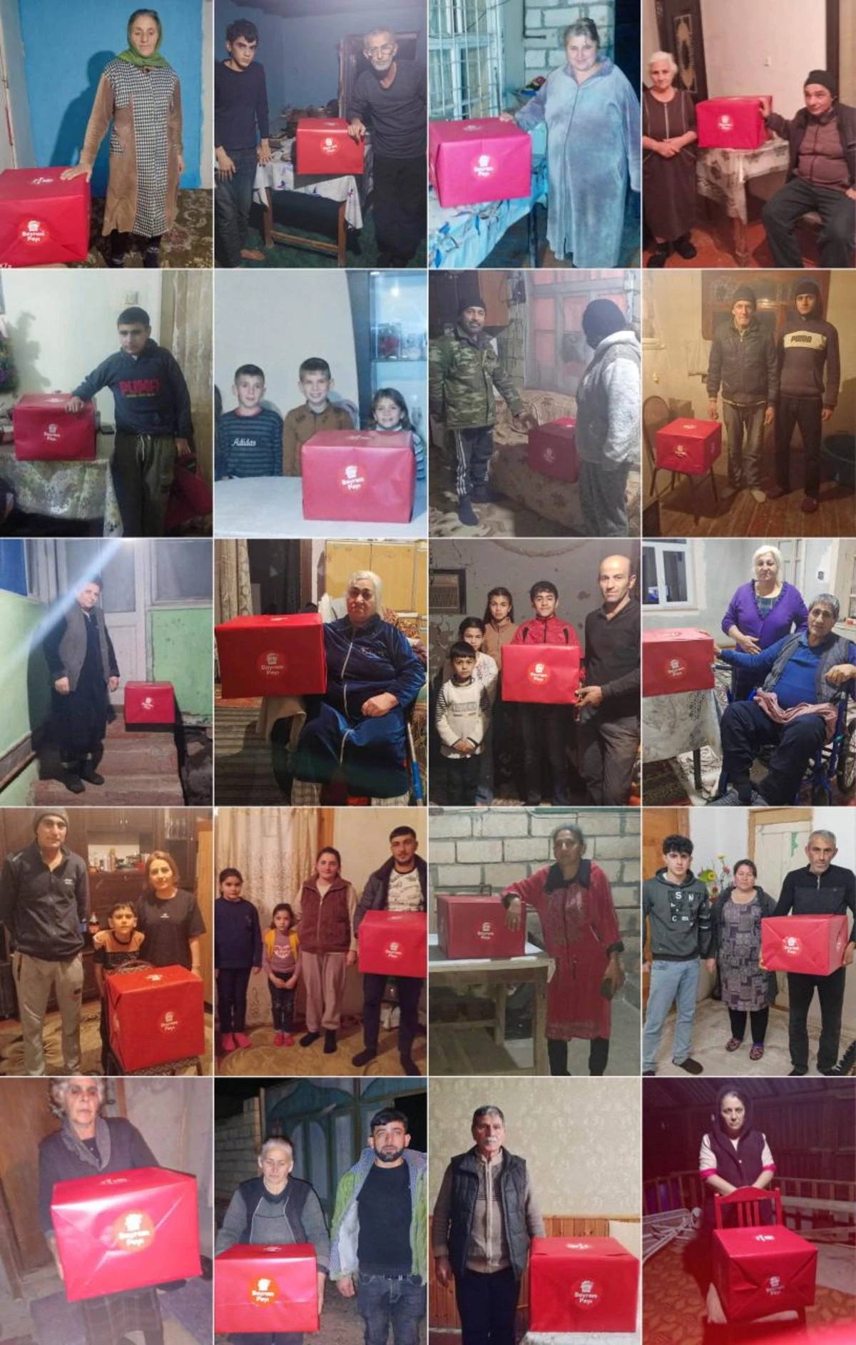 Leyla Əliyevanın təşəbbüsü ilə aztəminatlı ailələrə bayram sovqatları çatdırıldı — 4