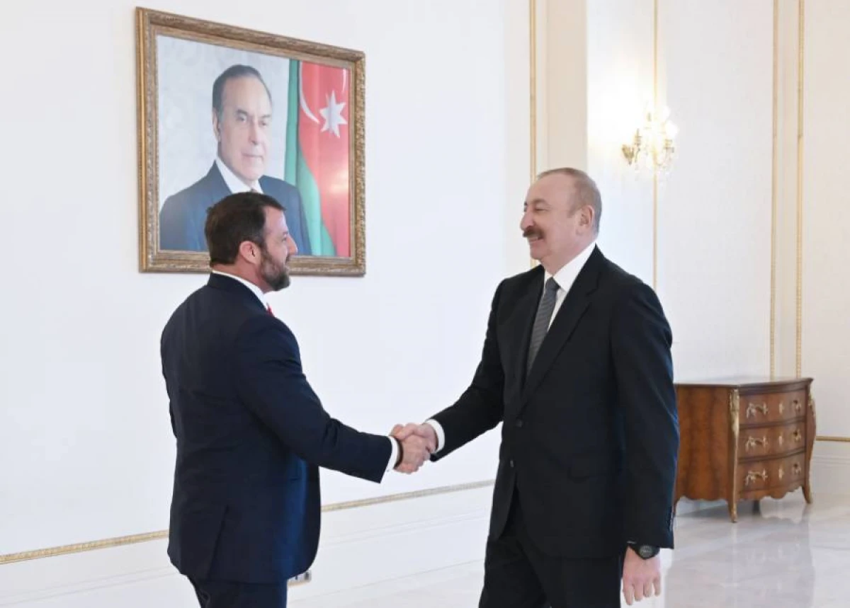 Azərbaycan Prezidenti İlham Əliyev ABŞ nümayəndə heyətini qəbul etdi