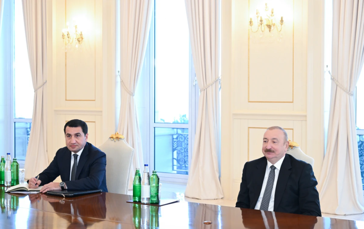 Azərbaycan Prezidenti İlham Əliyev ABŞ nümayəndə heyətini qəbul etdi — 1