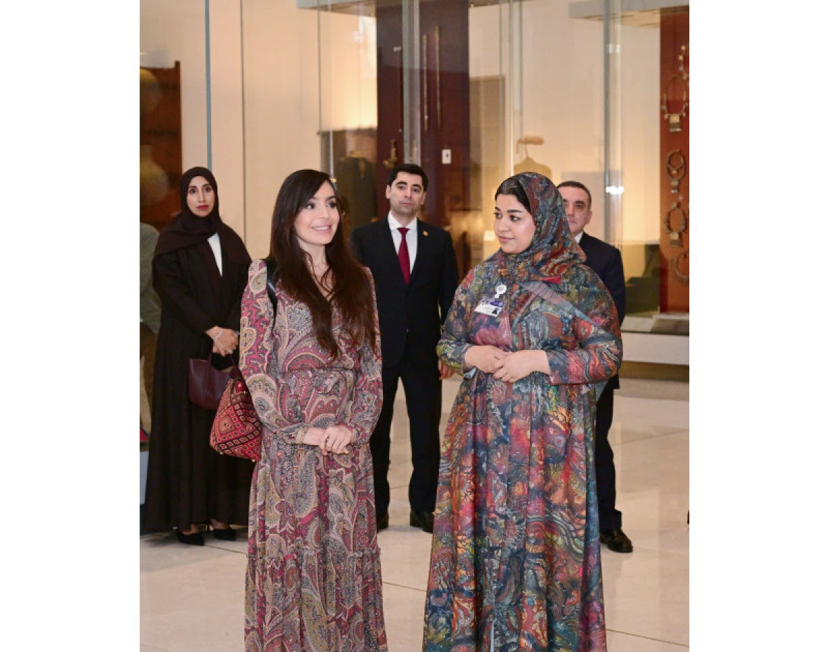 Leyla Əliyeva Oman Milli Muzeyində və Mutrah bazarında oldu — 1