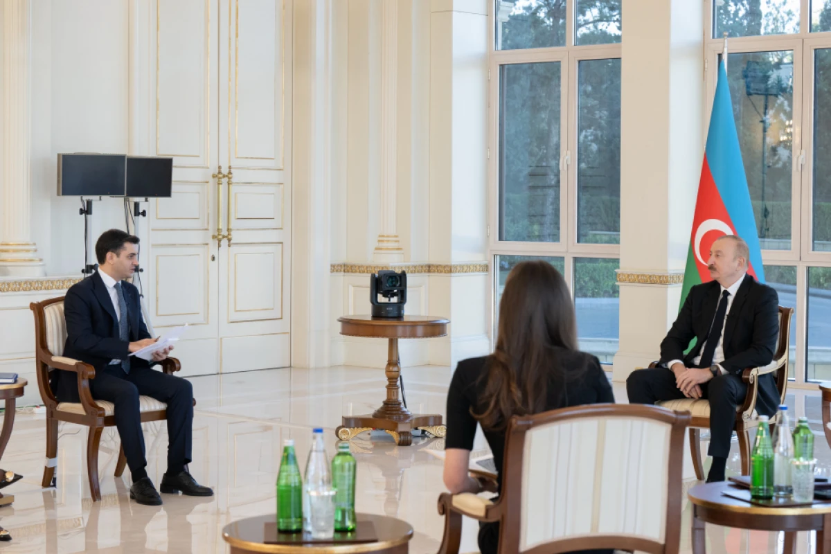 İlham Əliyev yerli televiziya kanallarına müsahibə verdi- YENİLƏNDİ — 3