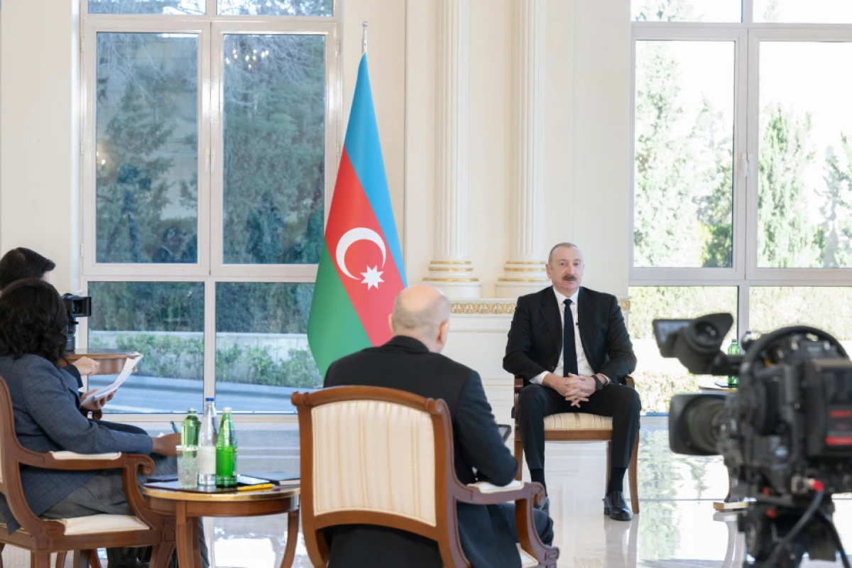İlham Əliyev yerli televiziya kanallarına müsahibə verdi- YENİLƏNDİ — 4