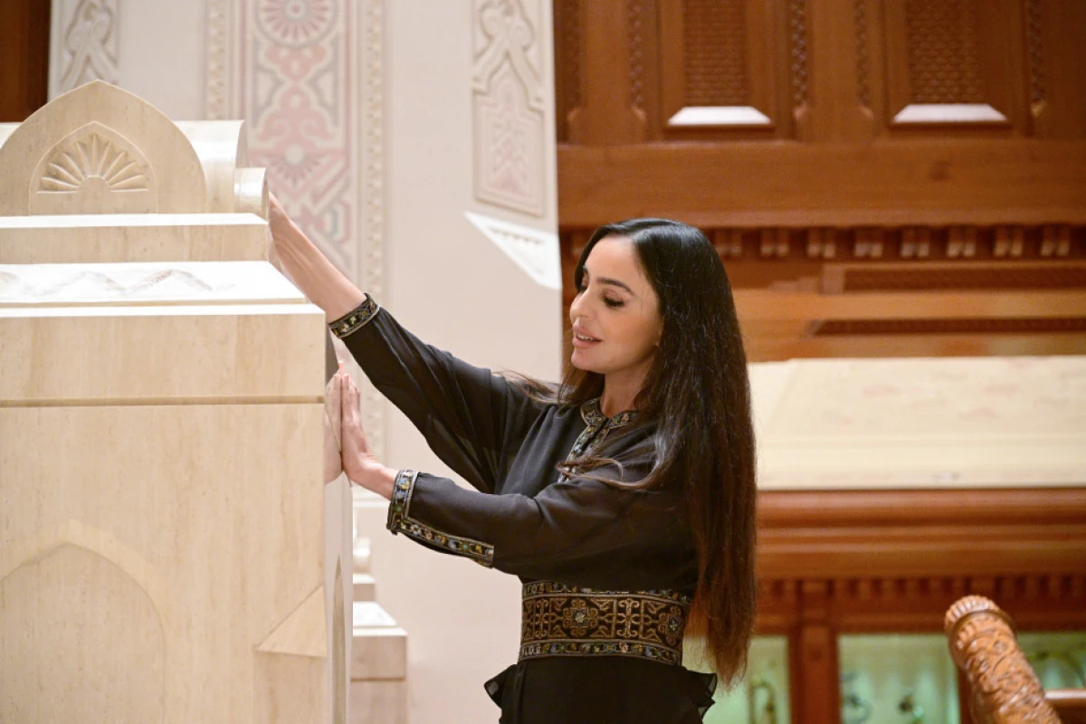 Leyla Əliyeva Maskatda Sultan Opera Evini ziyarət etdi — 2