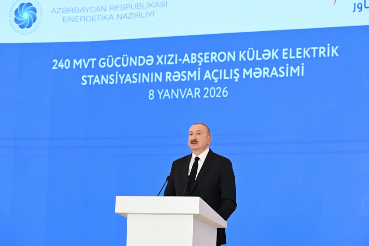 “Xızı-Abşeron” Külək Elektrik Stansiyasının rəsmi açılış mərasimi keçirildi - YENİLƏNDİ 4 — 3