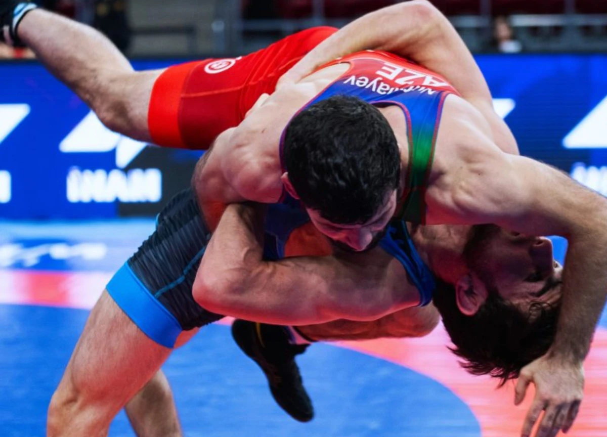 Güləş meydanında güclülər üzə çıxdı - 5 çəkidə Azərbaycan çempionları
