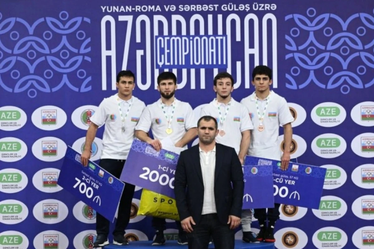 Sərbəst güləş üzrə Azərbaycan çempionatında daha 5 çəkidə medalçılar müəyyənləşdi
