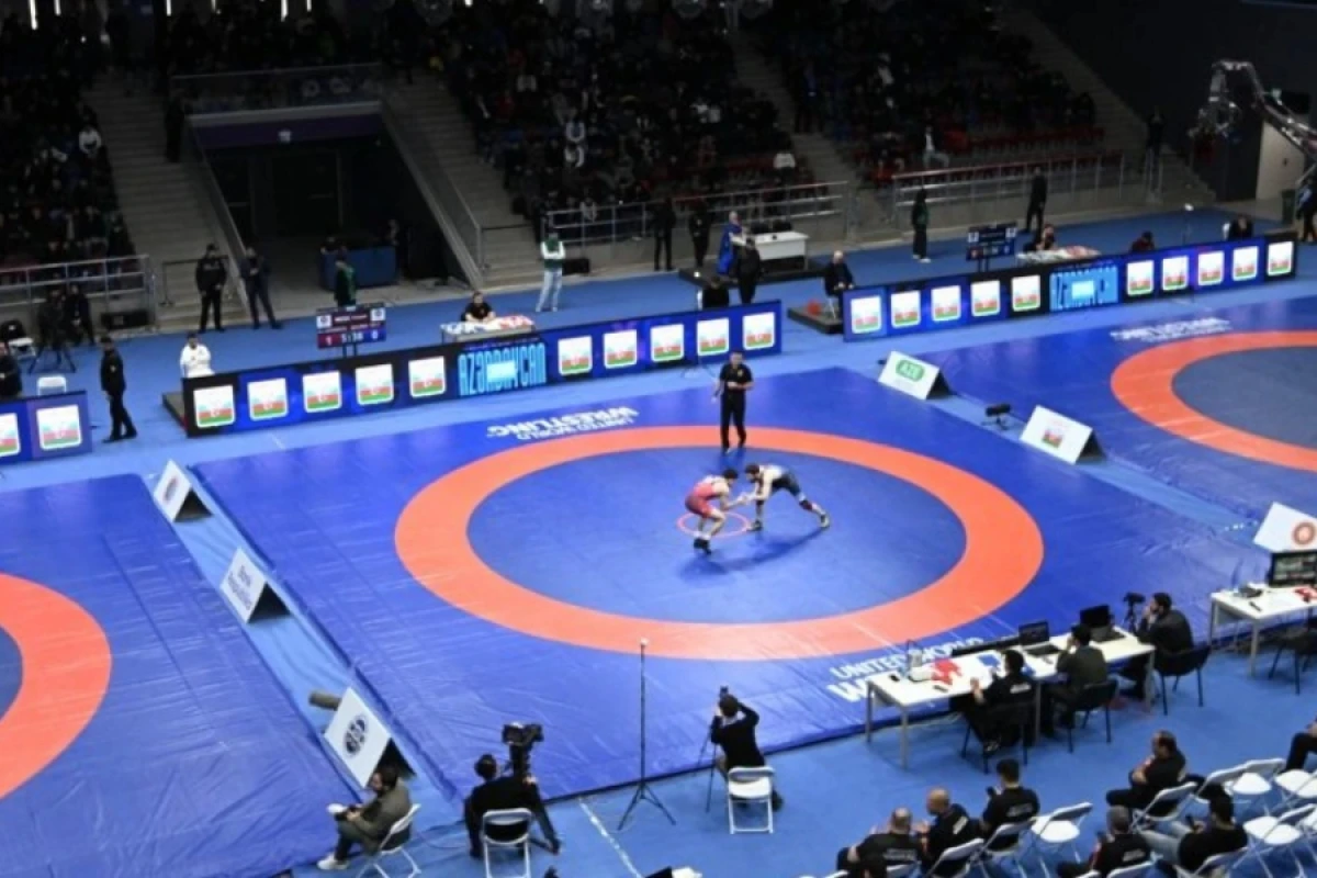 Sərbəst güləş üzrə Azərbaycan çempionatında daha 5 çəkidə final görüşləri keçiriləcək