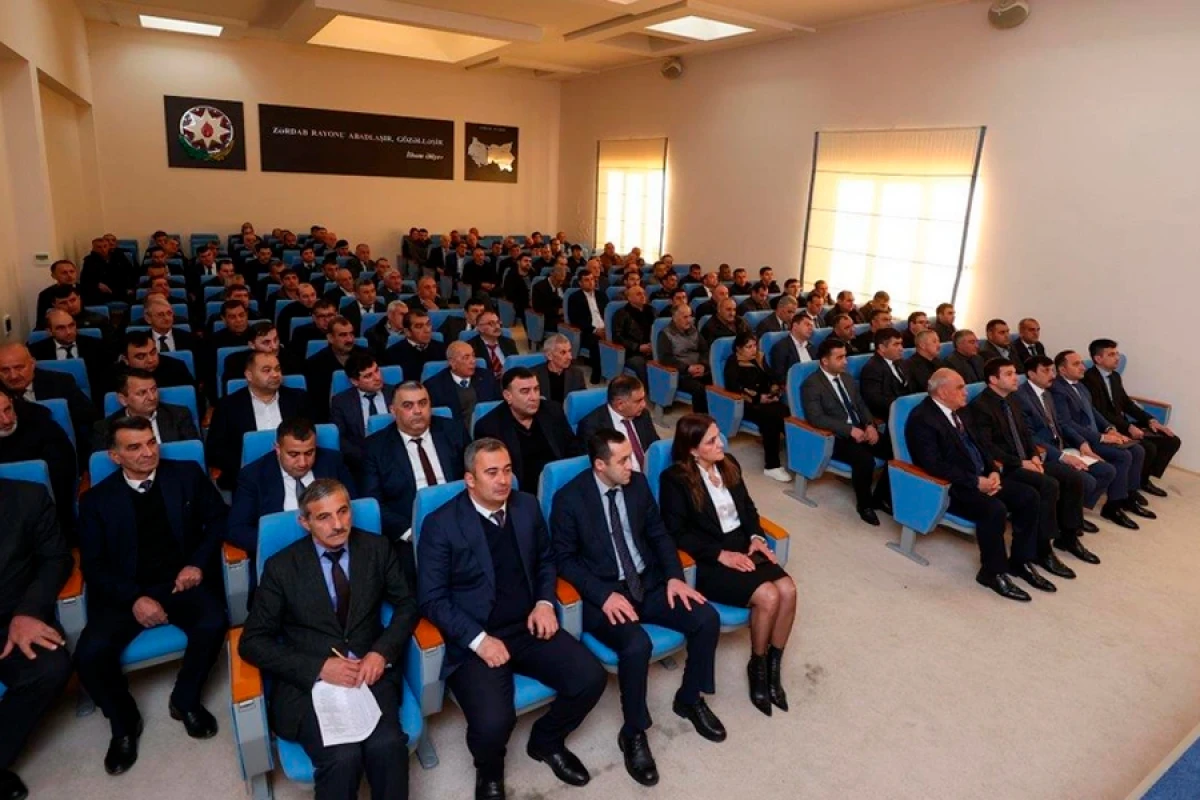 KOBİA Zərdabda sahibkarların təkliflərini dinlədi