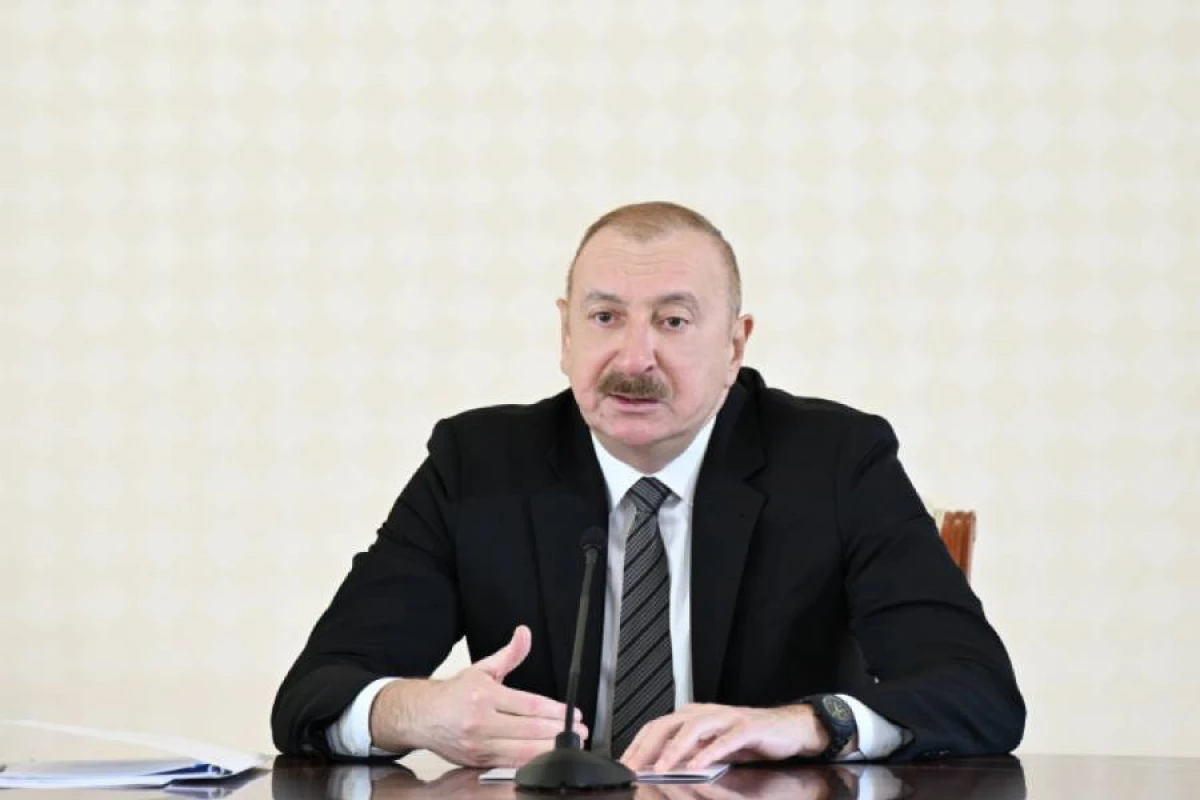 Prezident İlham Əliyev: Azad edilmiş ərazilərdə daha iki böyük su anbarının tikintisinə hazırlıq işləri gedir