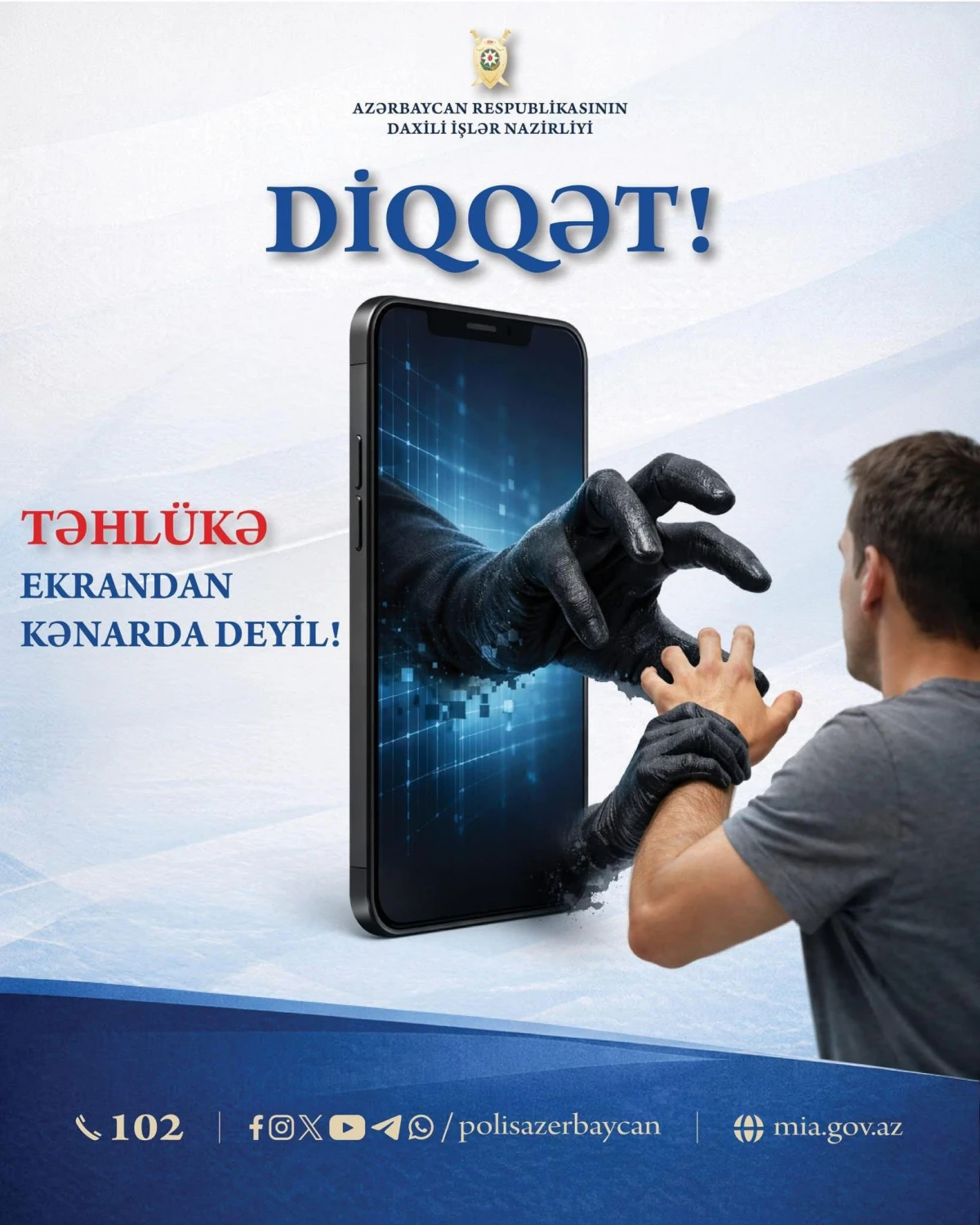 Təhlükə ekrandan kənarda deyil - DİN XƏBƏRDARLIQ ETDİ — 1