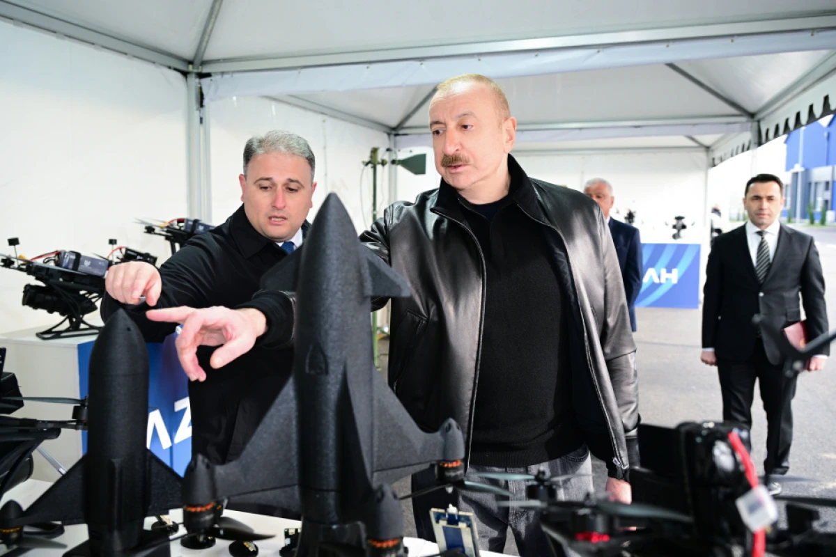 Prezident Tərtər elektromexanika zavodunun yenidənqurmadan sonra açılışında iştirak etdi - YENİLƏNDİ — 2