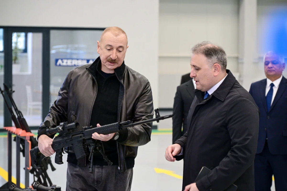 Prezident Tərtər elektromexanika zavodunun yenidənqurmadan sonra açılışında iştirak etdi - YENİLƏNDİ — 5