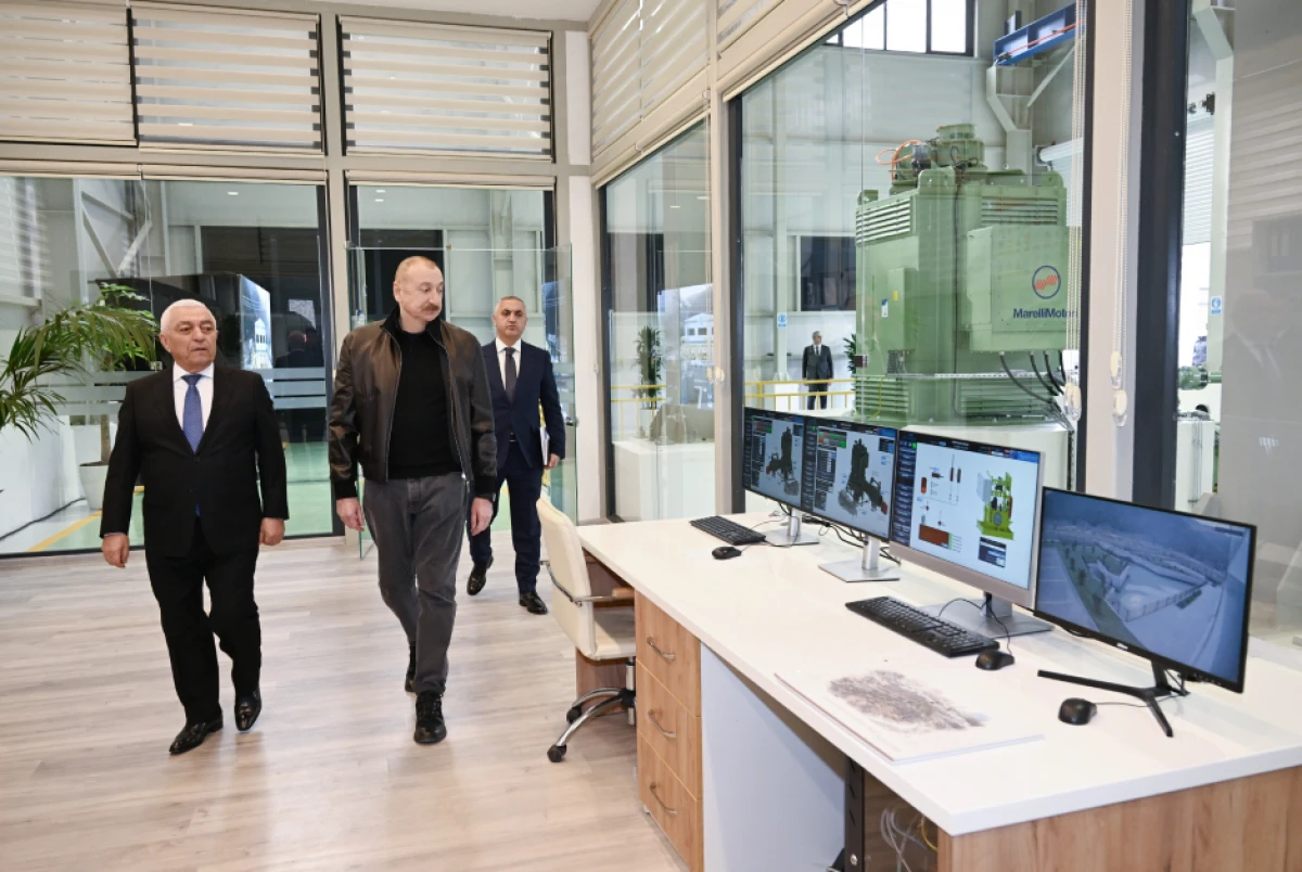 Prezident Ağdərədə "Qozlukörpü" Su Elektrik Stansiyasının açılışında iştirak etdi - YENİLƏNDİ — 5