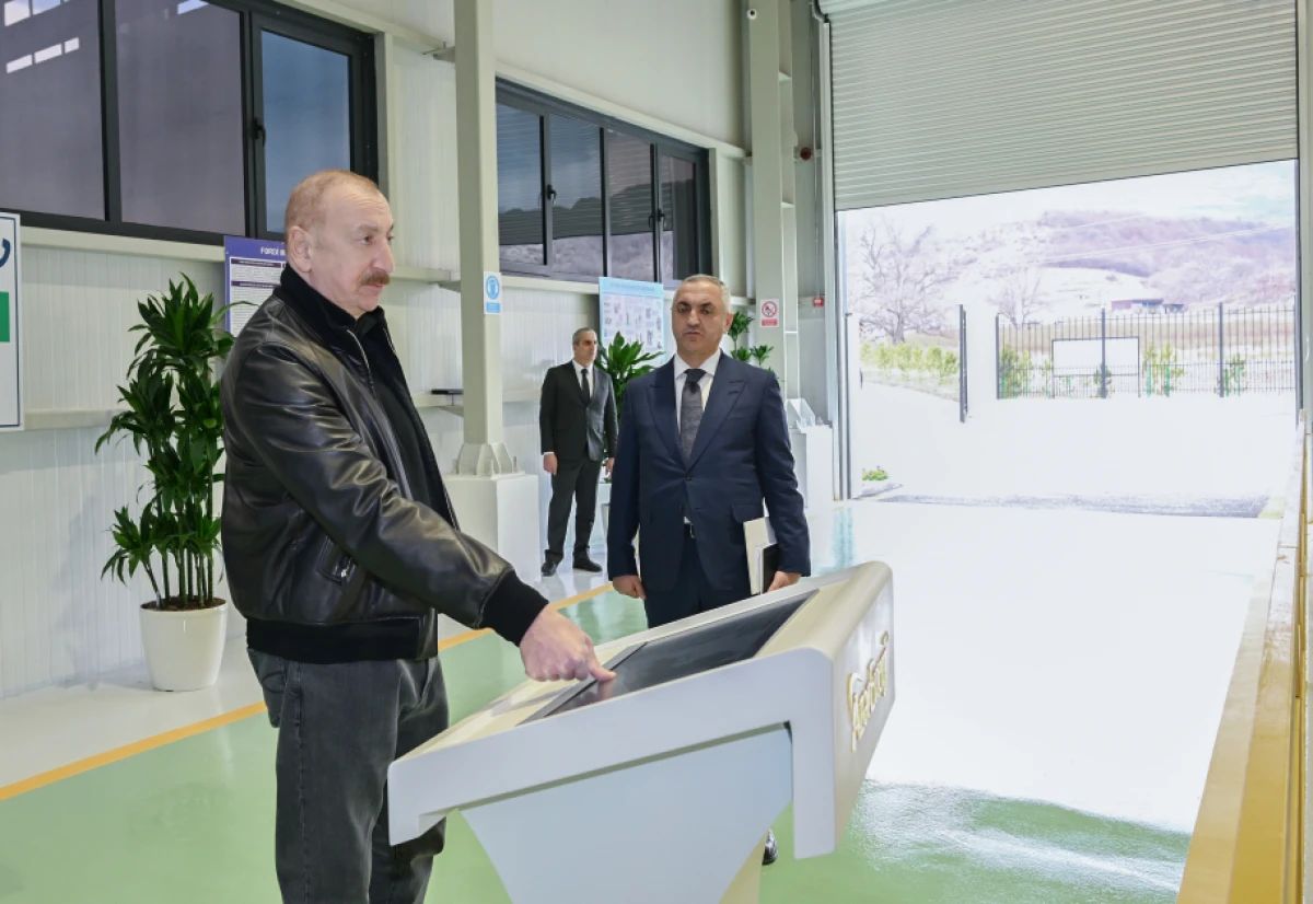 Prezident Ağdərədə "Qozlukörpü" Su Elektrik Stansiyasının açılışında iştirak etdi - YENİLƏNDİ — 6
