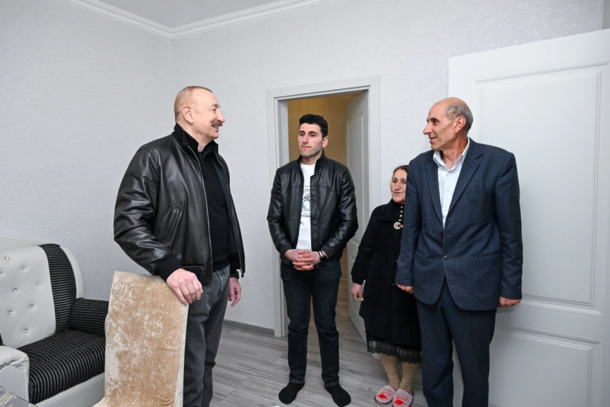 Prezident Ağdərənin Çıldıran kəndində görülmüş işlərlə tanış oldu - YENİLƏNDİ — 6