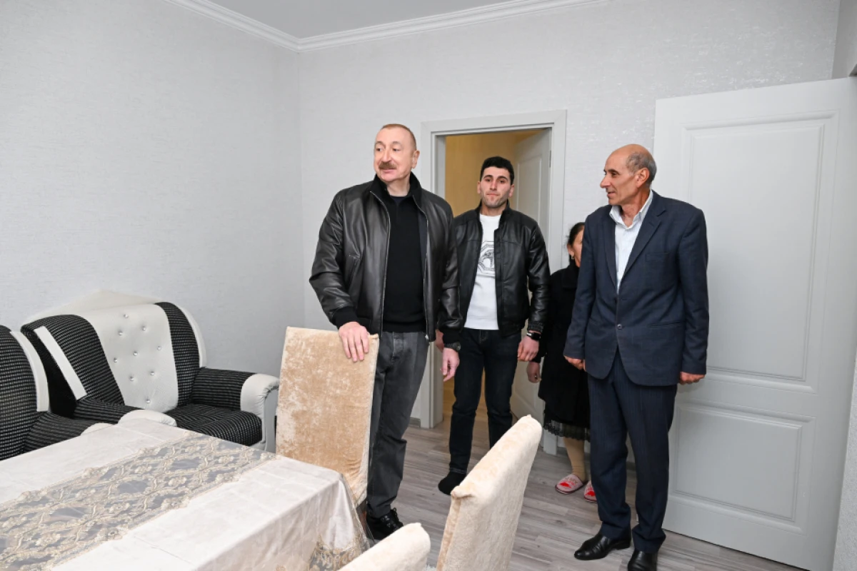 Prezident Ağdərənin Çıldıran kəndində görülmüş işlərlə tanış oldu - YENİLƏNDİ — 7