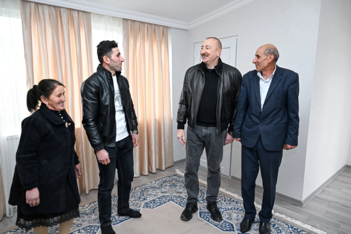 Prezident Ağdərənin Çıldıran kəndində görülmüş işlərlə tanış oldu - YENİLƏNDİ — 8