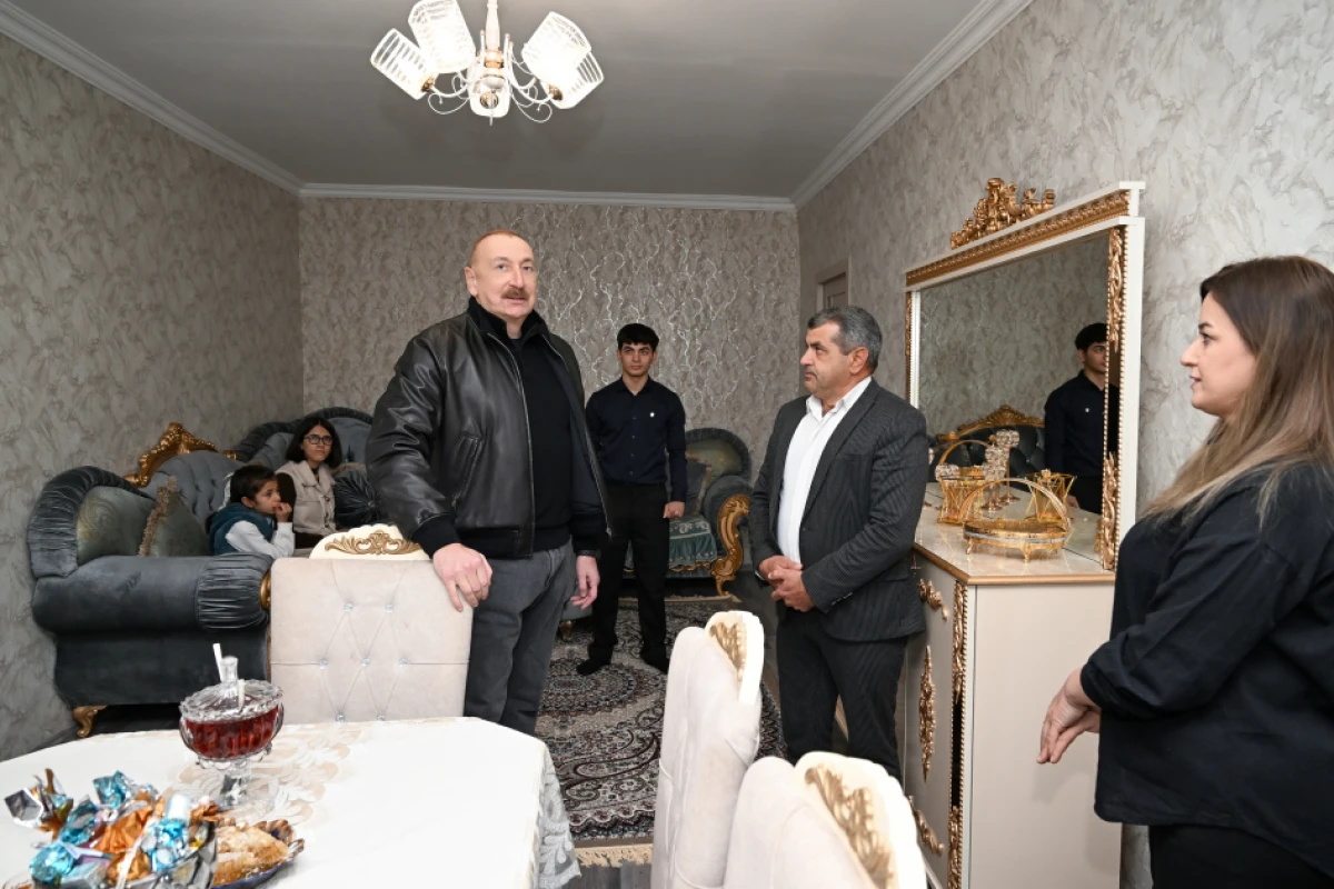 Prezident Ağdərənin Aşağı Oratağ kəndində görülmüş işlərlə tanış oldu - YENİLƏNDİ — 3